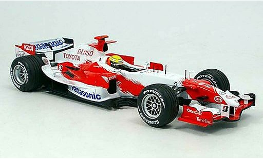 Toyota F1 TF106 1/18 Minichamps tf 106 panasonic r.schumacher 2006 modellini auto