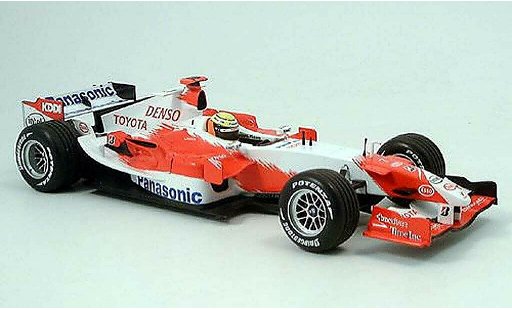 Toyota F1 Showcar 1/18 Minichamps panasonic r.schumacher presentation 2006 modellini auto