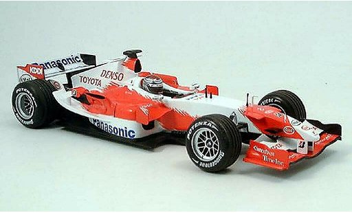 Toyota F1 Showcar 1/18 Minichamps panasonic j.trulli presentation 2006 modellini auto