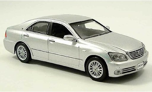 Toyota Crown Base 1/43 J Collection grigio metallisee modellini auto