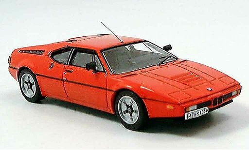 Bmw M1 1978 1/43 IXO rosso modellini auto