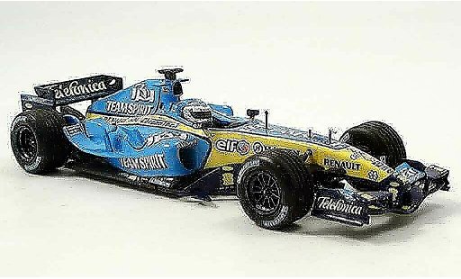 Renault F1 2006 1/43 Minichamps team show car modellini auto