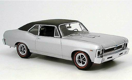 Chevrolet Nova SS 1/18 GMP 1969 396 grigio metallized modellini auto