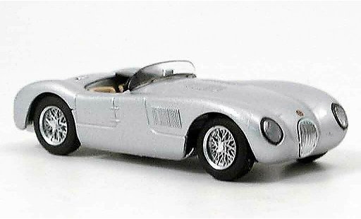 Jaguar C-Type Stradale 1/43 Brumm grigio metallisee modellini auto