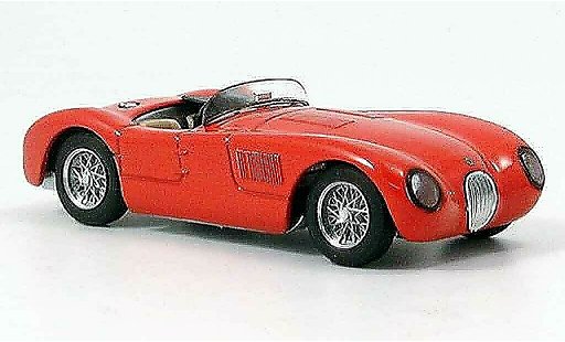 Jaguar C-Type Stradale 1/43 Brumm rosso modellini auto