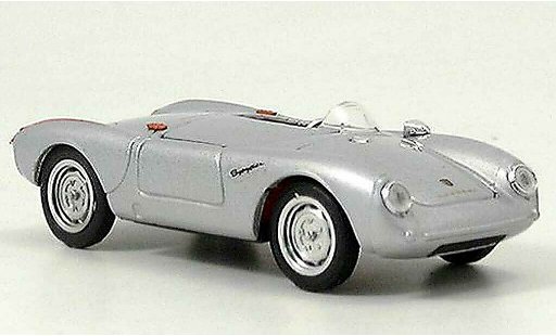 Porsche 550 1954 1/43 Brumm grigio Strassenversion modellini auto