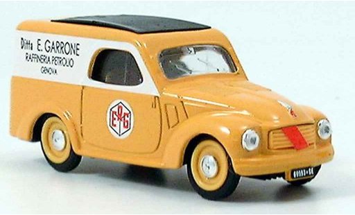 Fiat 500 C 1/43 Brumm Lieferwagen ERG 1950 modellini auto