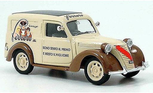 Fiat 1100 Furgone 1/43 Brumm Ferrero Lieferwagen modellini auto