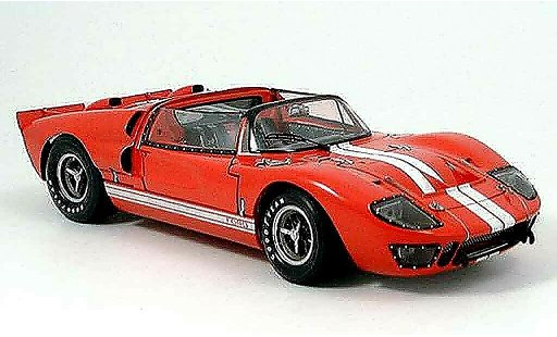 Ford GT40 Mk II 1/18 Exoto GT 40 roadster rosso modellini auto