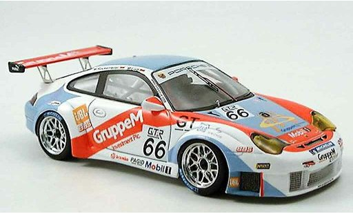 Porsche 911 GT3 RSR 1/43 Spark No.66 FIA GT 2 Klasse Meister 2005 modellini auto