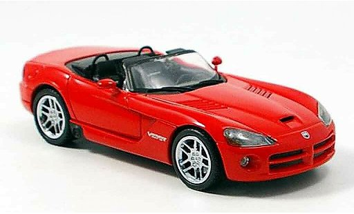 Dodge Viper SRT 10 1/43 Norev convertibile/cabriolet rosso 2006 modellini auto