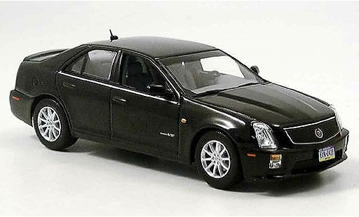 Cadillac STS V 1/43 Norev nero 2006 modellini auto
