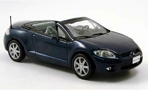 Mitsubishi Eclipse Spider 1/43 Norev blu 2006 modellini auto