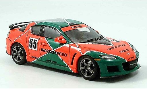 Mazda RX8 Speed RX8 1/43 Autoart RX 8 Le Mans livery verde orange modellini auto
