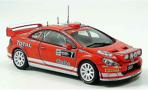 Peugeot 307 WRC 1/43 Autoart no.7 gronholm rallye Germania 2005 modellini auto