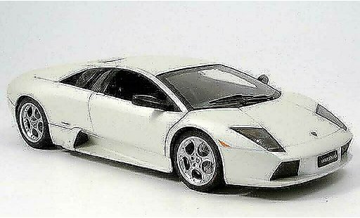 Lamborghini Murcielago Base 1/18 Autoart bianco 2001 modellini auto