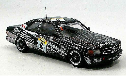 Mercedes 500 Coupe 1/43 Autoart (W126) No.6 AMG 24h Spa 1989 modellini auto