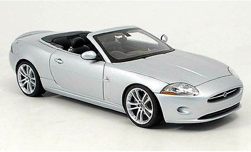 Jaguar XK Cabriolet 1/18 Autoart Cabrio grigio 2006 modellini auto