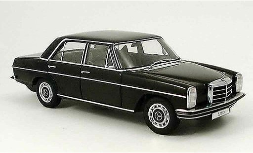 Mercedes 220 Base 1/18 Autoart d strichachter limousine nero modellini auto