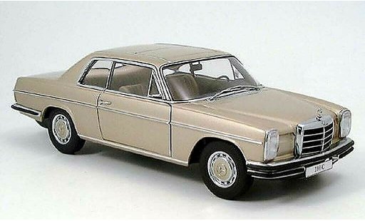 Mercedes 280 1972 1/18 Autoart c (w115) strichachter beige modellini auto