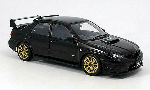 Subaru Impreza WRX 1/18 Autoart STI nero 2006 modellini auto