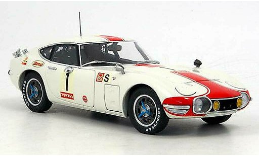 Toyota 2000 GT Fuji 1/18 Autoart no.1 24h 1967 modellini auto