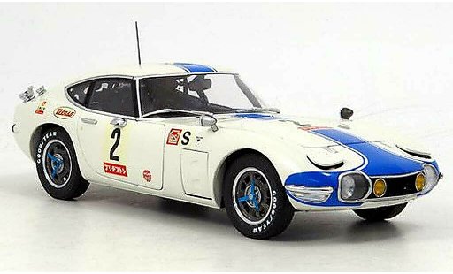 Toyota 2000 GT Fuji 1/18 Autoart no.2 24h 1967 modellini auto
