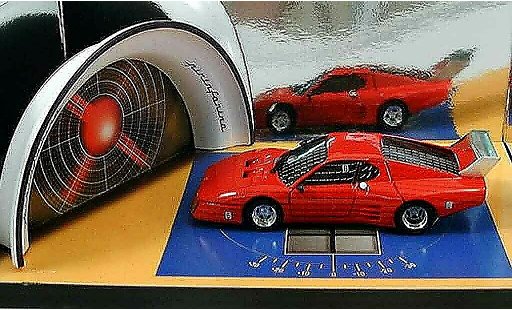 Ferrari 512 BB 1/43 Brumm diorama im pininfarina windtunnel 1979 modellini auto
