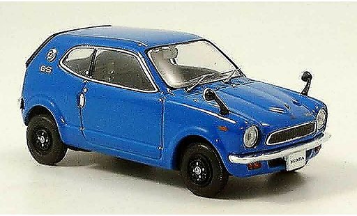Honda Z 1970 1/43 Ebbro blu modellini auto