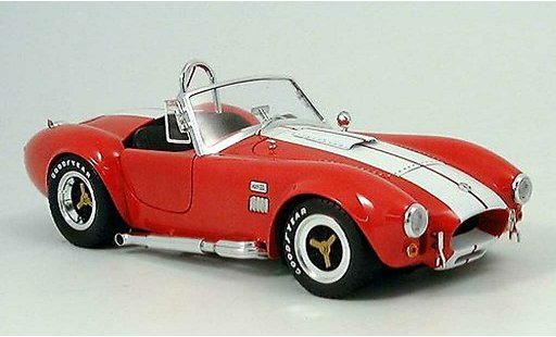 AC Cobra shelby 427 1/18 Shelby Collectibles sc rosso bianco 1965 modellini auto