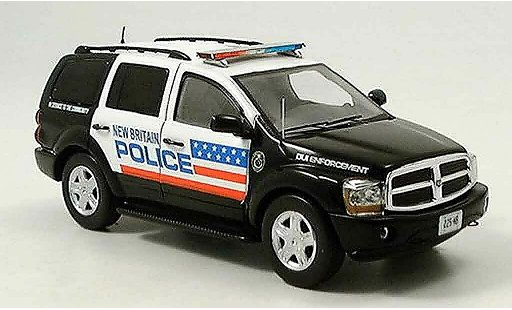 Dodge Magnum Police 1/43 Spark Durango New Britain modellini auto