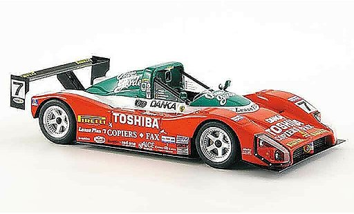 Ferrari 333 course 1/43 Red Line sp no.7 24h daytona 1999 modellini auto