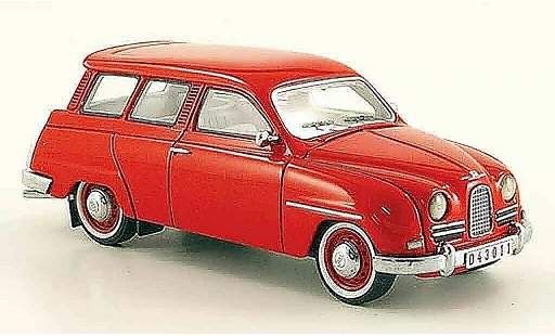 Saab 95 Base 1/43 Neo rosso 14 modellini auto
