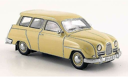 Saab 95 Base 1/43 Neo beige 14 modellini auto