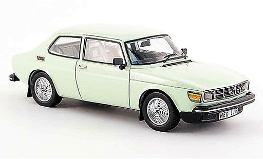 Saab 99 Turbo 1/43 Neo pistazie modellini auto