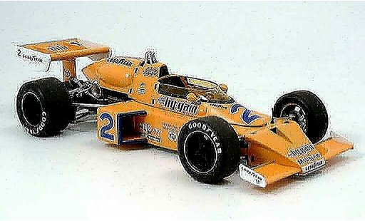Ford F1 1976 1/18 Carousel mclaren no.2 ruthervincitore indy modellini auto