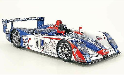 Audi R8 LMP course 1/18 Spark Le Mans no.4 team oreca playstation 2005 modellini auto