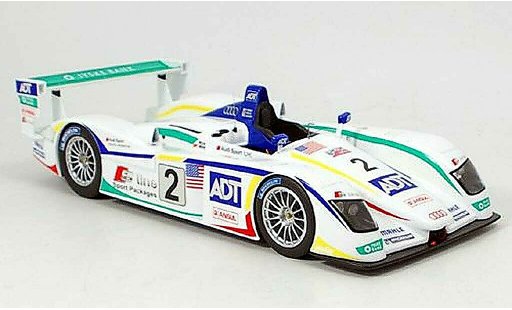 Audi R8 LMP course 1/18 Spark Le Mans dritter 2005 modellini auto