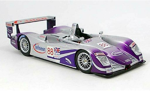 Audi R8 LMP course 1/18 Spark Le Mans 2004 modellini auto