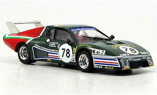 Ferrari 512 BB 1/43 Brumm no.78 oerourke le mans 1980 modellini auto