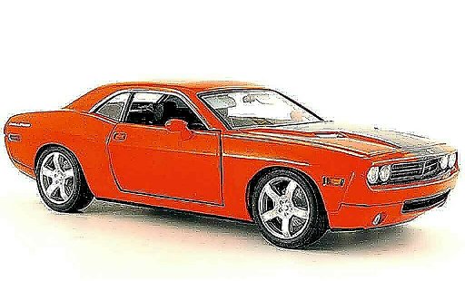 Dodge Challenger Concept 1/18 Fairfield Mint car orange modellini auto