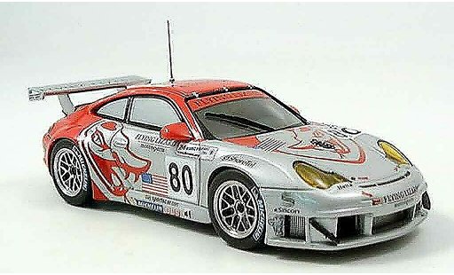 Porsche 911 GT3 RSR 1/43 Ebbro No.80 Flying Lizard Le Mans 2005 modellini auto