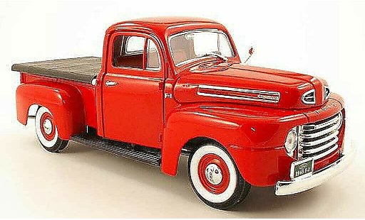 Ford F-1 Pick Up 1/18 Yat Ming rosso 1948 modellini auto