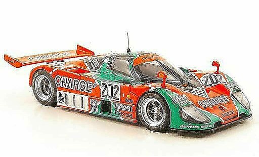 Mazda 767B Base 1/43 Q Model No.202 Charge 24h Le Mans 1989 modellini auto