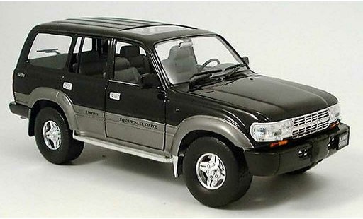 Toyota Land Cruiser Base 1/18 Yat Ming nero 1992 modellini auto