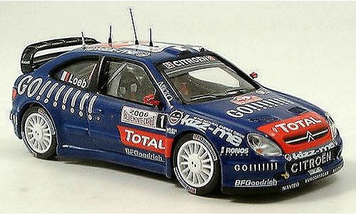 Citroen Xsara WRC 2006 1/43 IXO No.1 Loeb modellini auto