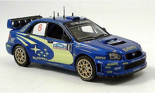 Subaru Impreza WRC 1/43 IXO No.6 Atkinson Rally Neuseeland 2005 modellini auto