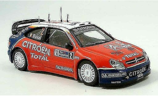 Citroen Xsara WRC 2005 1/43 IXO no.2 duval rallye argentine modellini auto