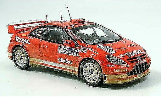 Peugeot 307 WRC 1/43 IXO no.8 rallye argentine 2005 modellini auto
