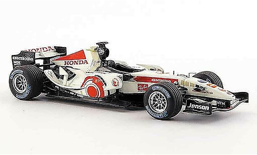 Honda F1 Base 1/43 Minichamps Racing RA 106 J.Button Erster Sieg 2006 modellini auto